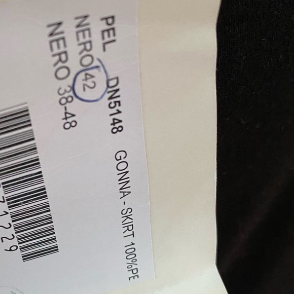 NWT Otto D’ame Leather Pencil skirt - Picture 6 of 8